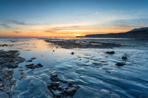 Kimmeridge Bay in Dorset