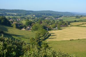 English summer landscape