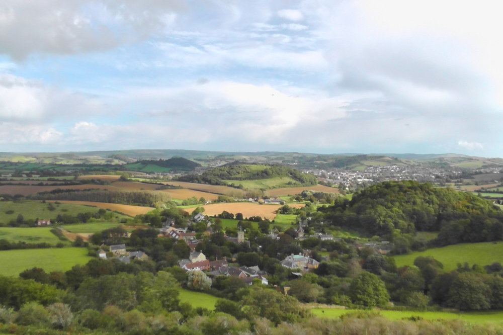 View from Colmer's Hill over Symondsbury, Dorset Rob Jayne